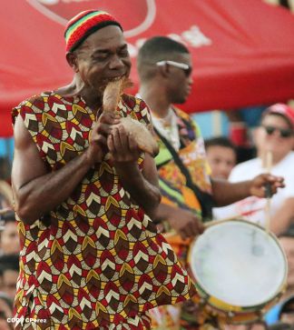 Turistas nacionales y extranjeros disfrutaron del Carnaval Acuático en Río San Juan