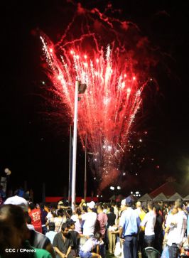 Turistas nacionales y extranjeros disfrutaron del Carnaval Acuático en Río San Juan