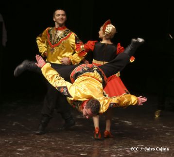 Coro y Danza del Ejército de la Federación Rusa se presenta en el Teatro Nacional Rubén Darío