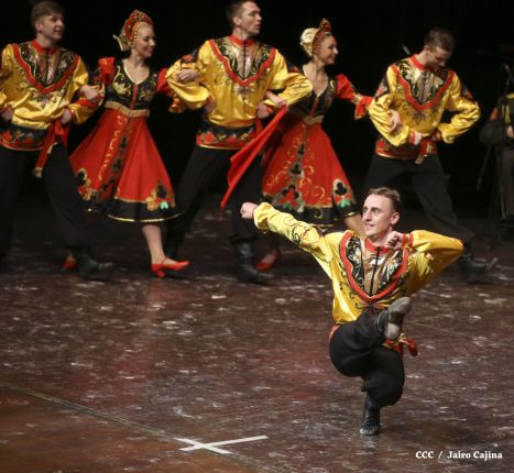 Coro y Danza del Ejército de la Federación Rusa se presenta en el Teatro Nacional Rubén Darío