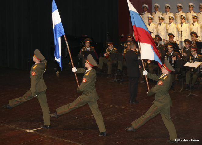 Coro y Danza del Ejército de la Federación Rusa se presenta en el Teatro Nacional Rubén Darío