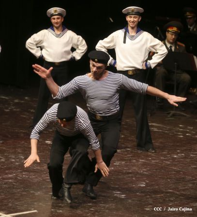 Coro y Danza del Ejército de la Federación Rusa se presenta en el Teatro Nacional Rubén Darío