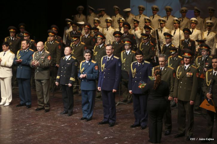 Coro y Danza del Ejército de la Federación Rusa se presenta en el Teatro Nacional Rubén Darío