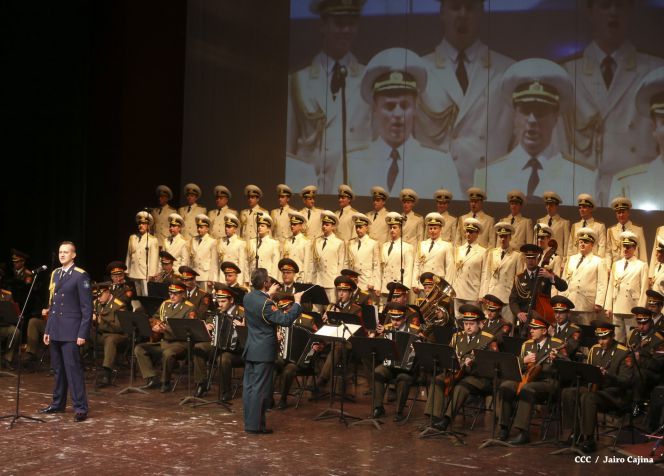 Coro y Danza del Ejército de la Federación Rusa se presenta en el Teatro Nacional Rubén Darío