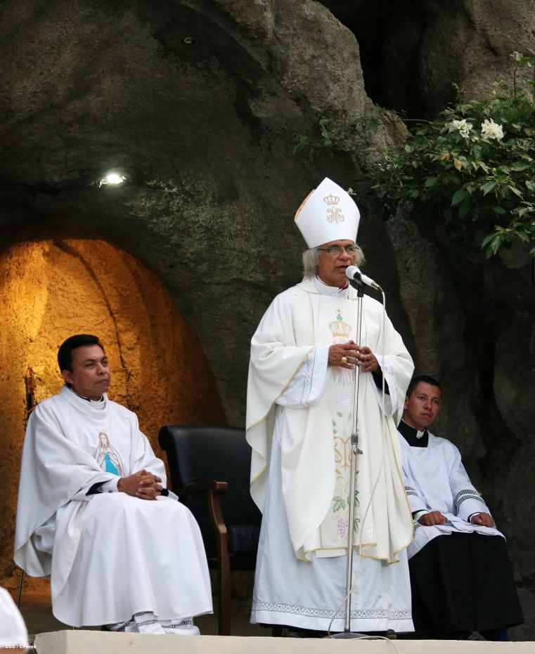 Cardenal Brenes ofrece eucaristía en Santuario Mariano Nuestra Señora de Lourdes