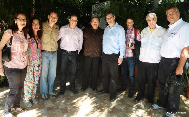 Daniel y Rosario se reúnen con Delegación de Alto Nivel de Venezuela