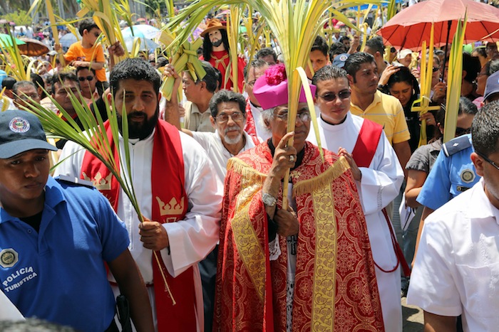 Procesión de la Burrita en Managua (Semana Santa 2013)