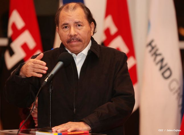 Daniel y Rosario celebran junto a Wang Jing inicio de Obras del Gran Canal por Nicaragua