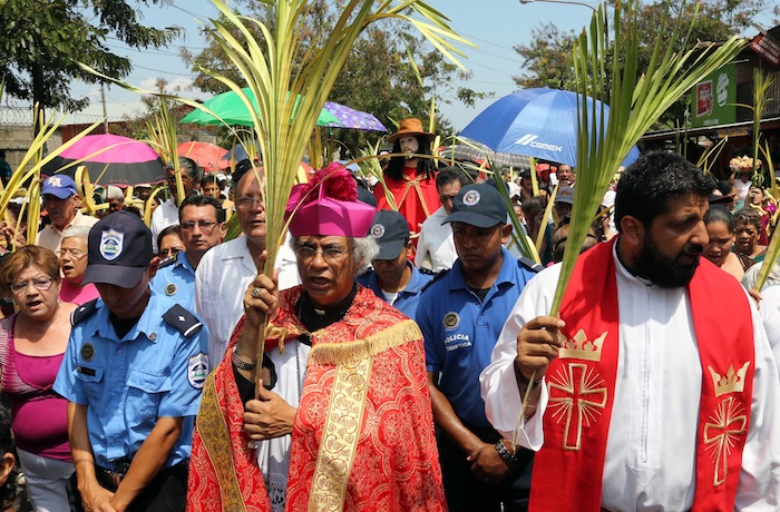 Procesión de la Burrita en Managua (Semana Santa 2013)