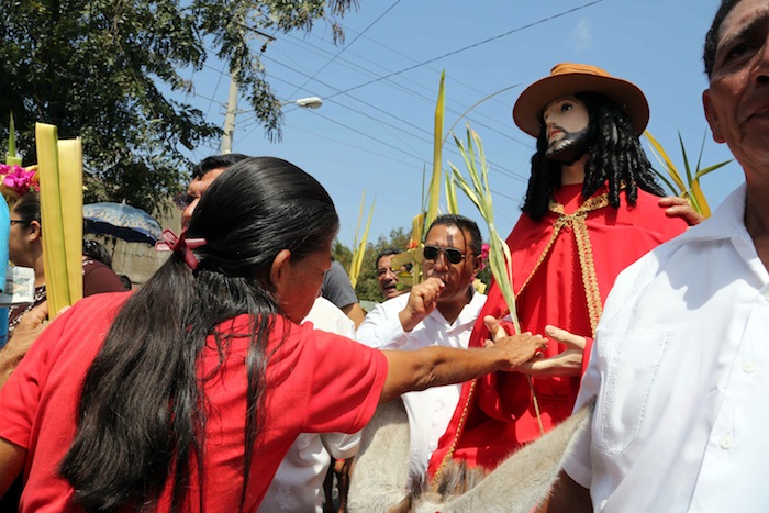 Procesión de la Burrita en Managua (Semana Santa 2013)