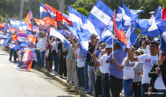 Familias de Nicaragua celebran 8 Años de Victorias