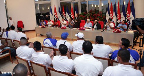 Presidente Daniel sostiene encuentro con medallistas de Juegos Centroamericanos y del Caribe