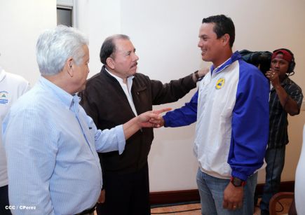 Presidente Daniel sostiene encuentro con medallistas de Juegos Centroamericanos y del Caribe