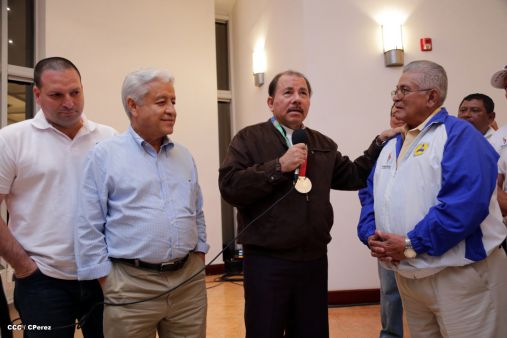 Presidente Daniel sostiene encuentro con medallistas de Juegos Centroamericanos y del Caribe