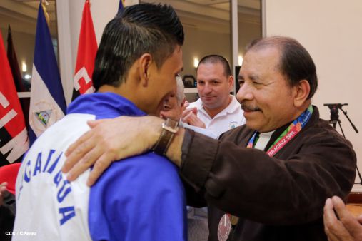 Presidente Daniel sostiene encuentro con medallistas de Juegos Centroamericanos y del Caribe