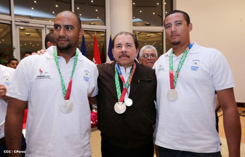 Presidente Daniel sostiene encuentro con medallistas de Juegos Centroamericanos y del Caribe