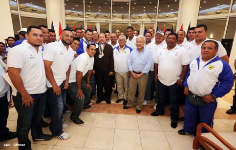 Presidente Daniel sostiene encuentro con medallistas de Juegos Centroamericanos y del Caribe