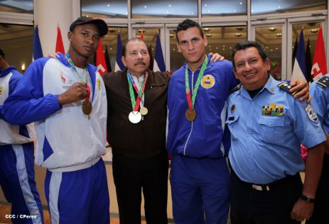 Presidente Daniel sostiene encuentro con medallistas de Juegos Centroamericanos y del Caribe