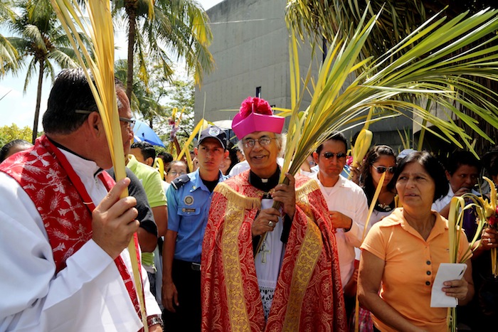 Procesión de la Burrita en Managua (Semana Santa 2013)