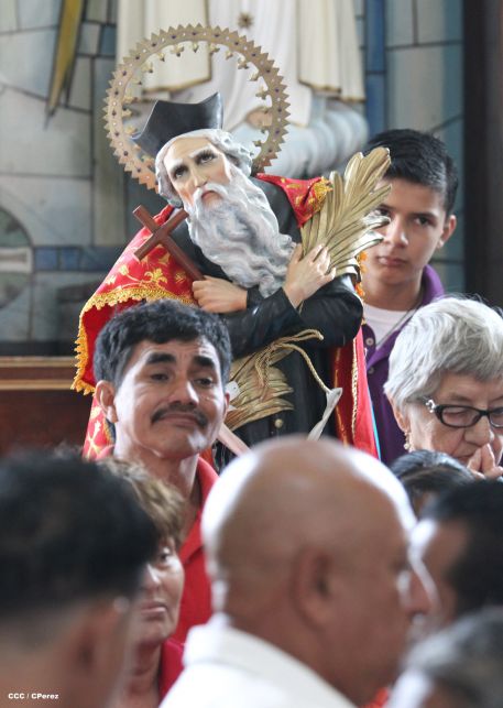 Cardenal Brenes oficia misa en honor a San Sebastián