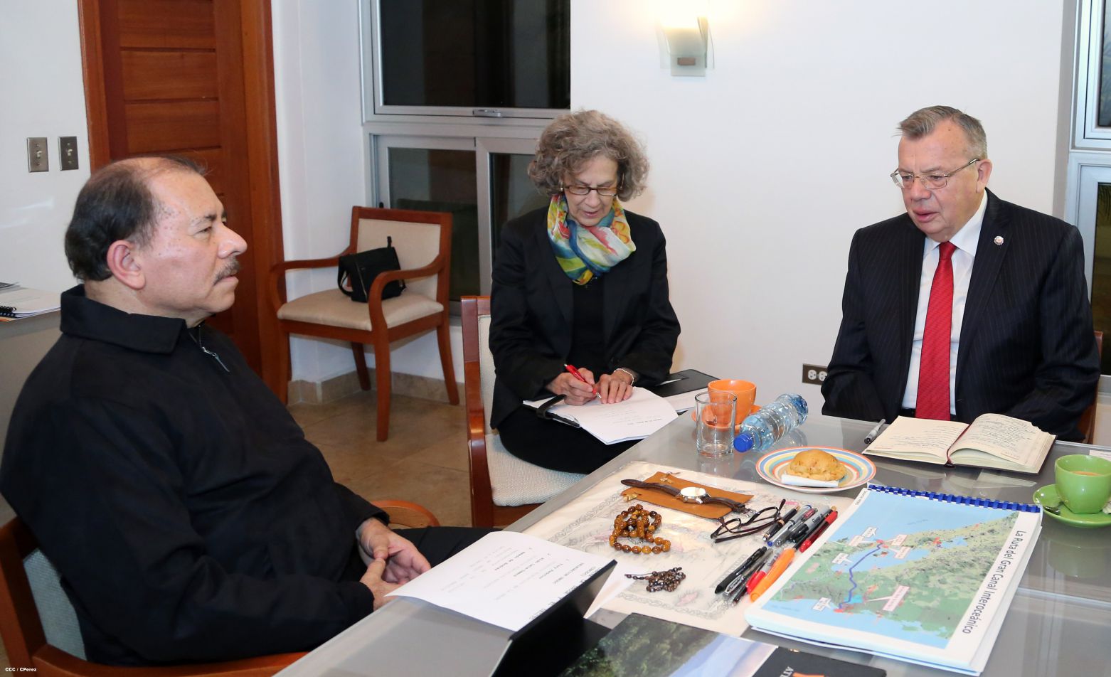 Presidente Daniel se reúne con Director de Agencia ONU contra las Drogas y el Delito