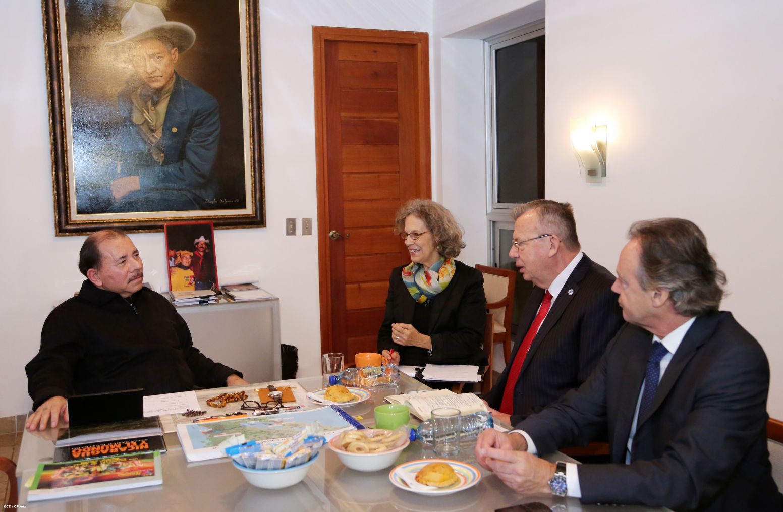 Presidente Daniel se reúne con Director de Agencia ONU contra las Drogas y el Delito