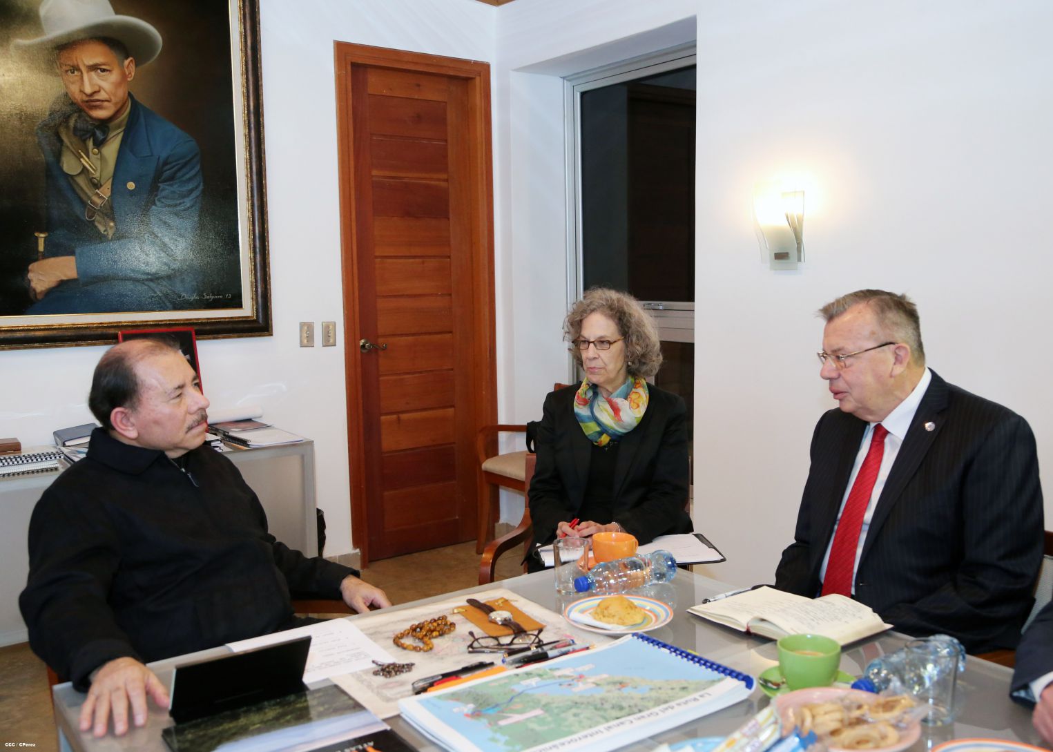 Presidente Daniel se reúne con Director de Agencia ONU contra las Drogas y el Delito