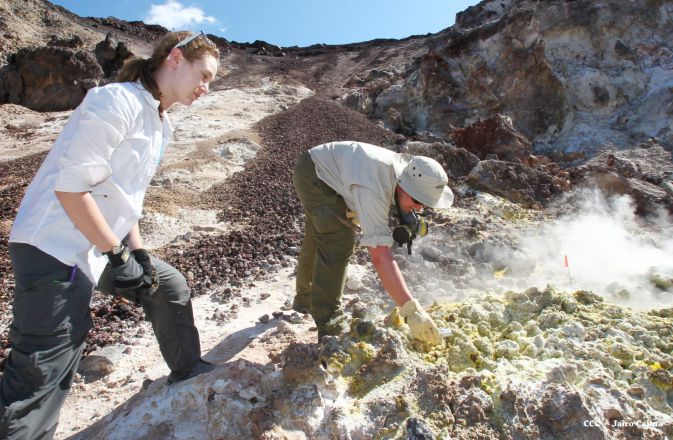 Científicos estadounidenses estudian el Volcán Cerro Negro
