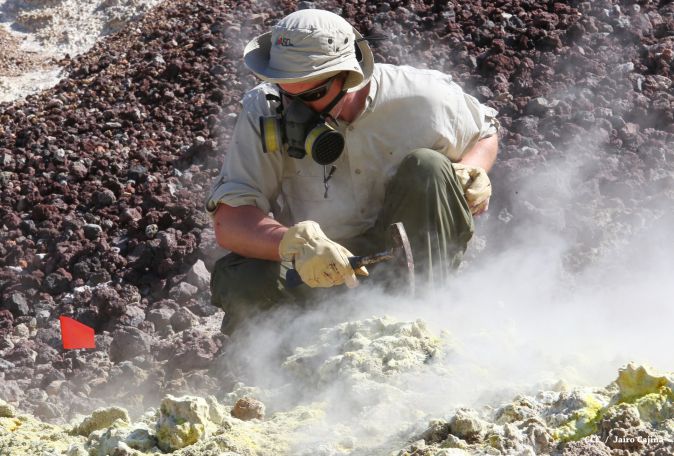 Científicos estadounidenses estudian el Volcán Cerro Negro