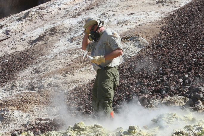 Científicos estadounidenses estudian el Volcán Cerro Negro