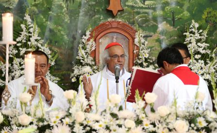 Inician festividades en honor a Nuestra Señora de la Paz