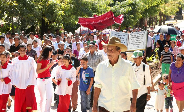 Cardenal Brenes celebra histórica misa en Achuapa