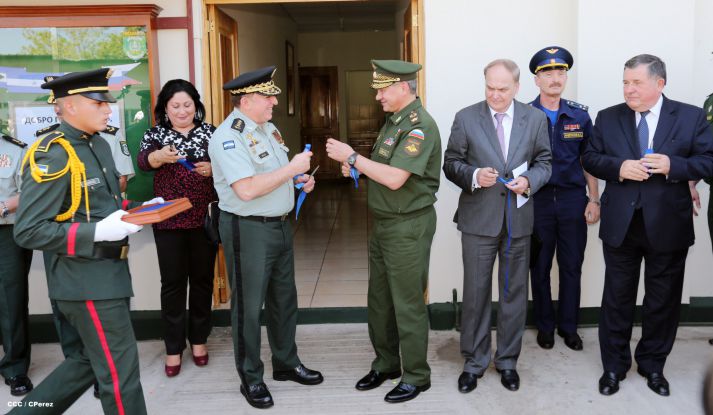 Ministro de Defensa de la Federación Rusa visita Nicaragua