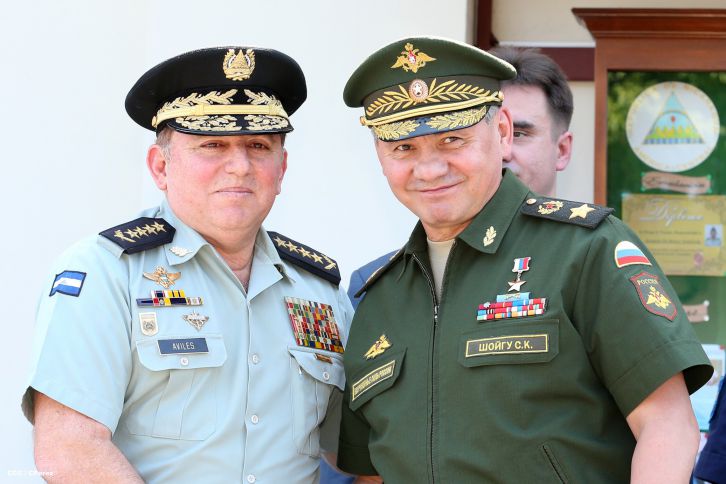 Ministro de Defensa de la Federación Rusa visita Nicaragua