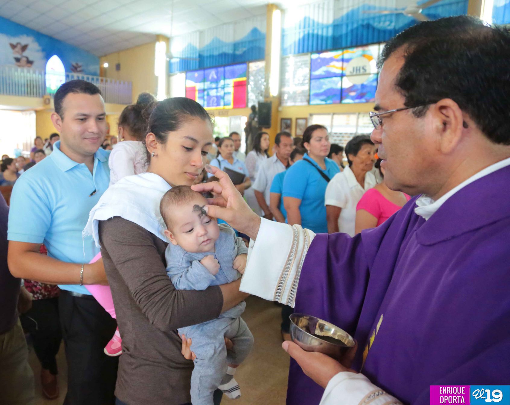 Nicaragua celebra tradicional Miércoles de Ceniza