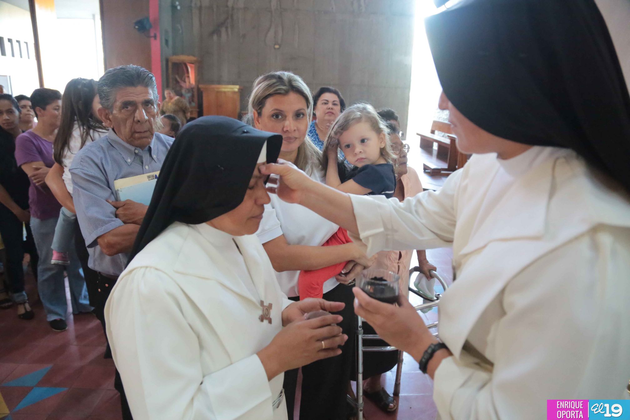 Nicaragua celebra tradicional Miércoles de Ceniza