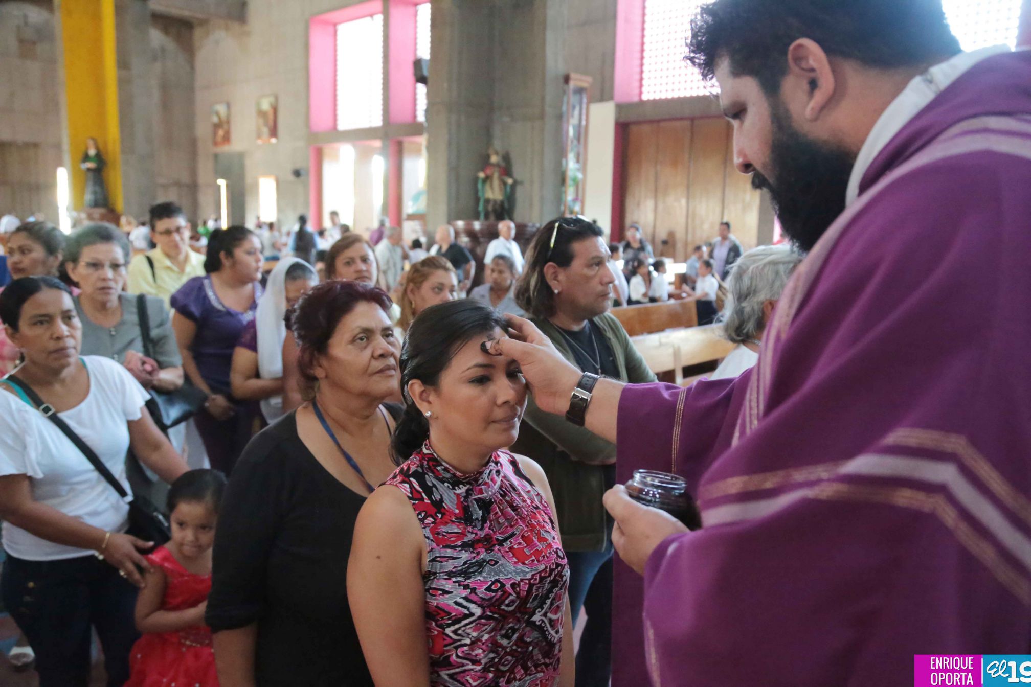 Nicaragua celebra tradicional Miércoles de Ceniza