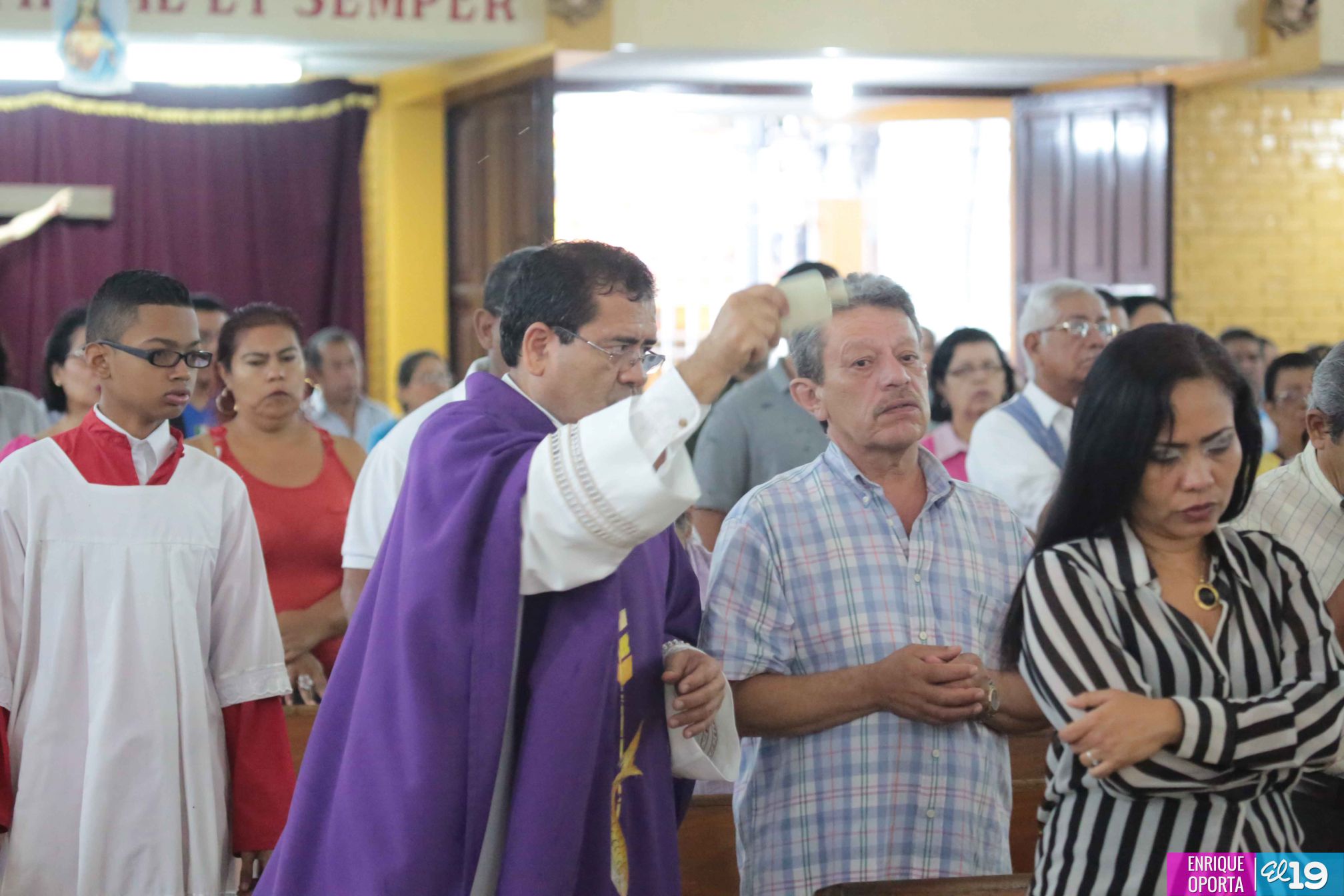 Nicaragua celebra tradicional Miércoles de Ceniza