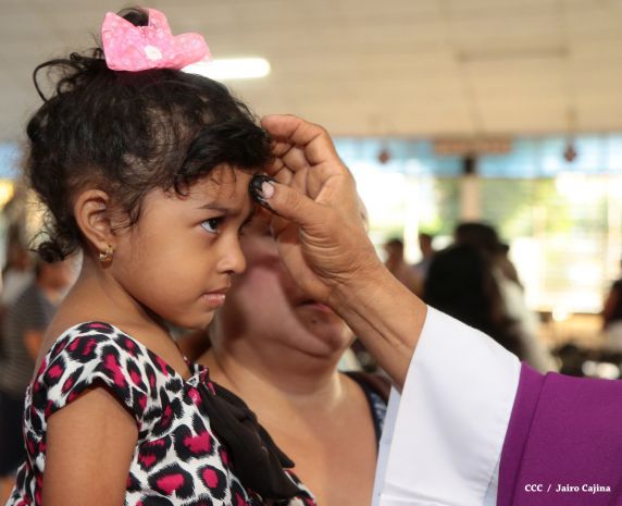 Nicaragua celebra tradicional Miércoles de Ceniza