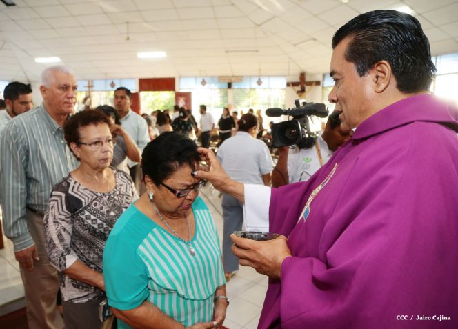 Nicaragua celebra tradicional Miércoles de Ceniza