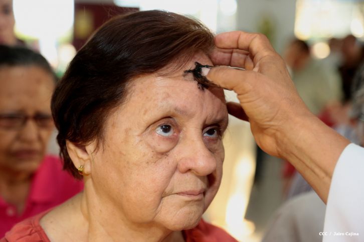 Nicaragua celebra tradicional Miércoles de Ceniza