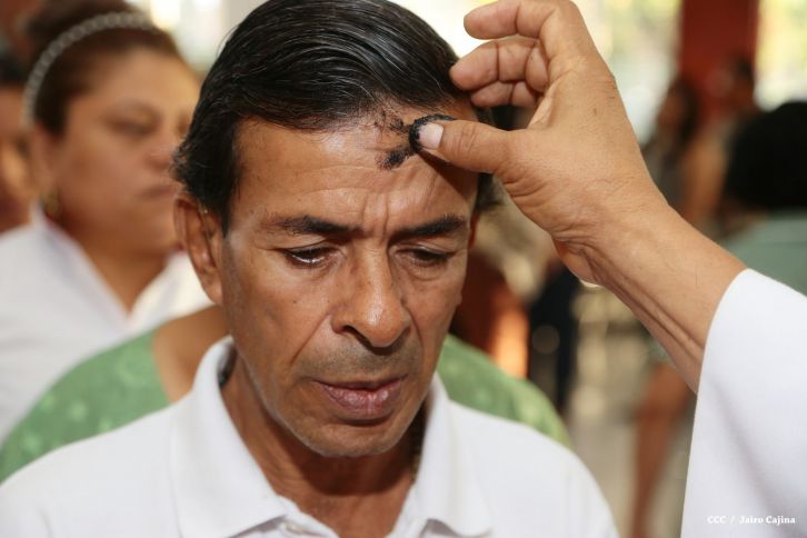 Nicaragua celebra tradicional Miércoles de Ceniza