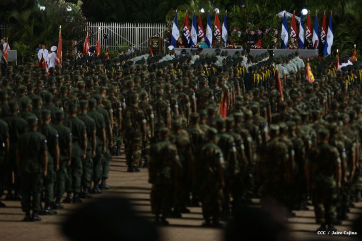 Daniel y Rosario conmemoran 81 Aniversario del Tránsito a la Inmortalidad de Sandino