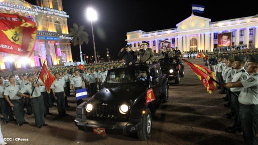 Daniel y Rosario conmemoran 81 Aniversario del Tránsito a la Inmortalidad de Sandino