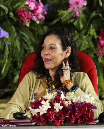 Daniel y Rosario conmemoran 81 Aniversario del Tránsito a la Inmortalidad de Sandino