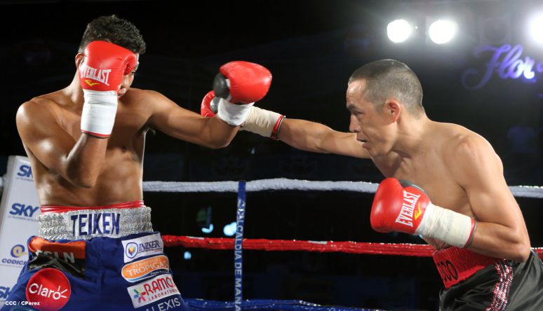 "Chocolatito" González noquea al mexicano Valentín León en Nicaragua 