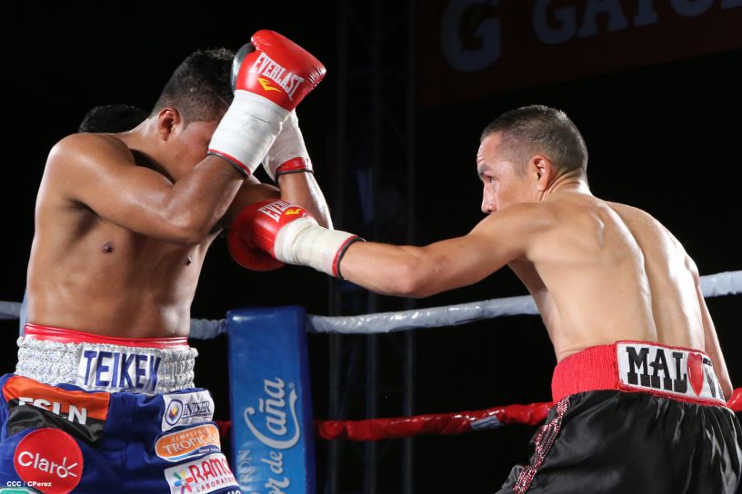 "Chocolatito" González noquea al mexicano Valentín León en Nicaragua 