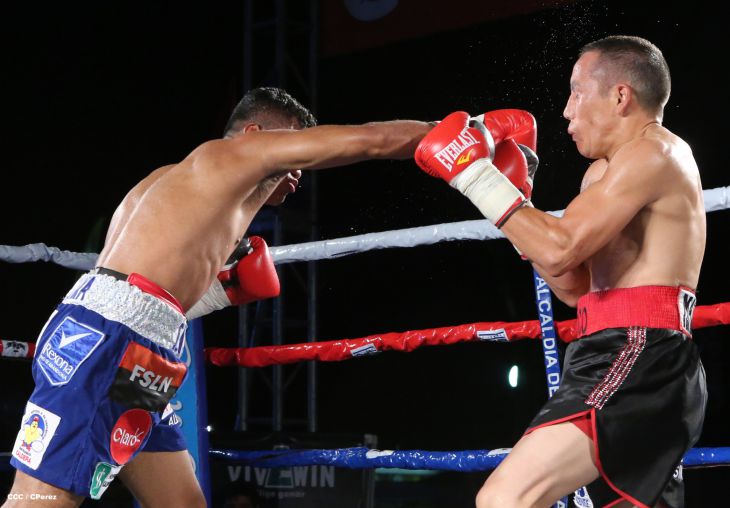 "Chocolatito" González noquea al mexicano Valentín León en Nicaragua 
