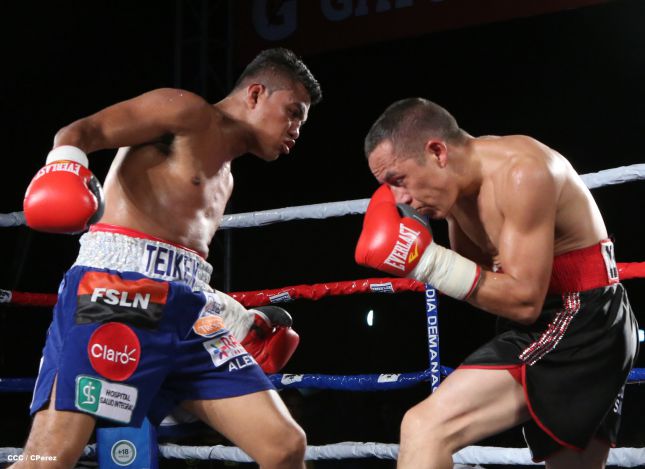 "Chocolatito" González noquea al mexicano Valentín León en Nicaragua 
