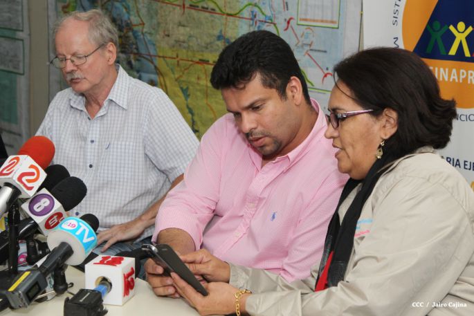 SINAPRED se activa ante sismos en Volcán Apoyeque